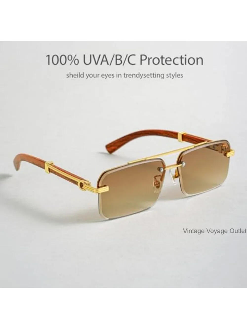 N/A rimless rectangle
